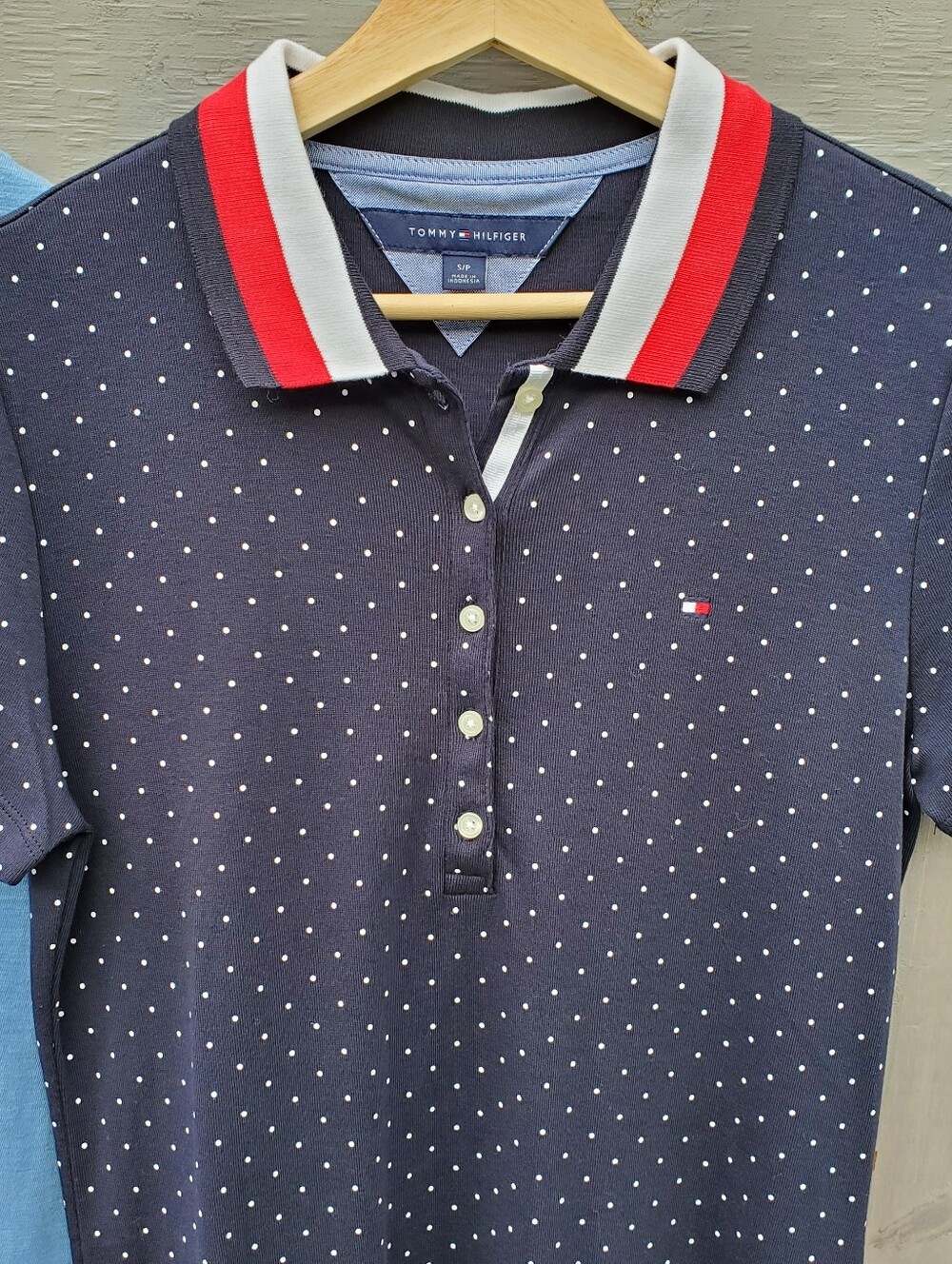 LOT OF 2 Women's Tommy Hilfiger & Gap Shirt Dresses Sz S Blue NWOT Short Sleeve - Picture 3 of 16